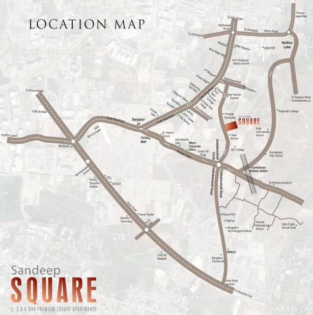 Images for Location Plan of Sandeep Square