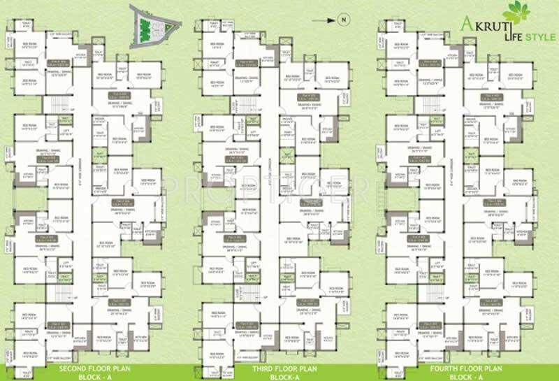 Images for Cluster Plan of Lifestyle Akruti Lifestyle