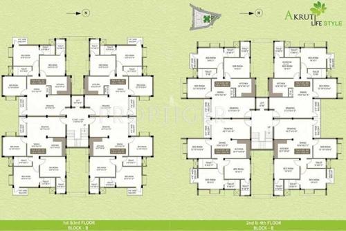 Images for Cluster Plan of Lifestyle Akruti Lifestyle