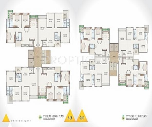 Images for Cluster Plan of Milestone Ambika Heights Images for Cluster Plan of Milestone Ambika Heights