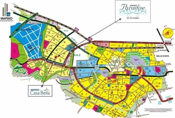 Images for Location Plan of Mapsko Casa Bella Villas Images for Location Plan of Mapsko Casa Bella Villas