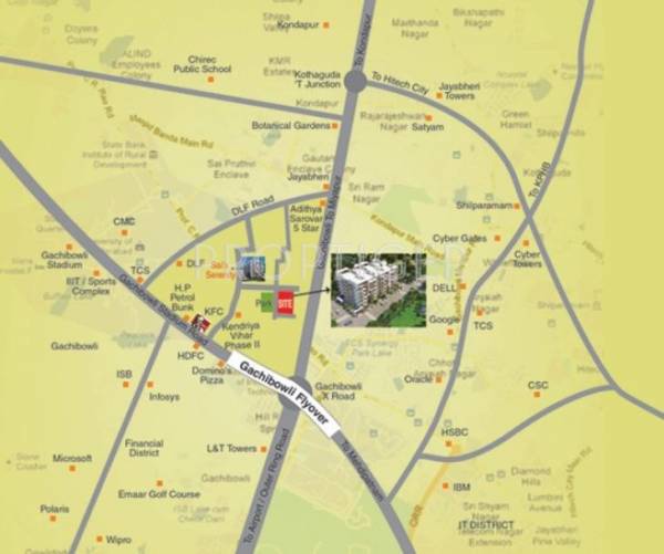 Images for Location Plan of Rishi s Sai Ram Projects Pvt Ltd Sai Splendid