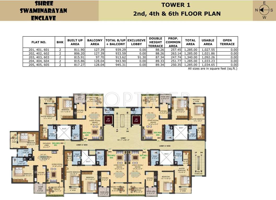 Images for Cluster Plan of SDPL Shree Swaminarayan Enclave