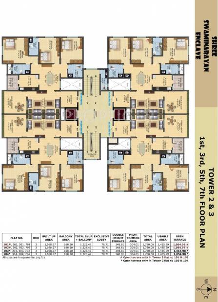 Images for Cluster Plan of SDPL Shree Swaminarayan Enclave
