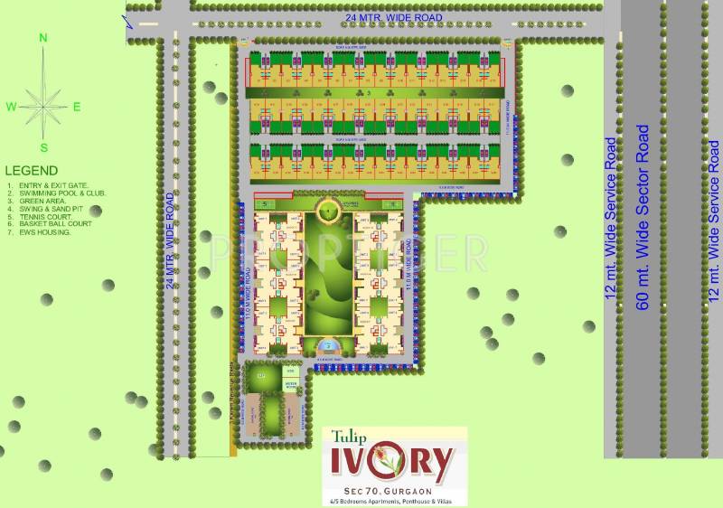 Images for Site Plan of Tulip Ivory Villas