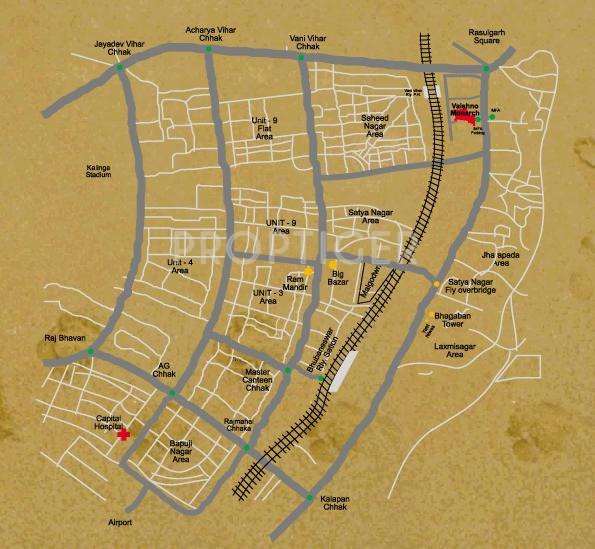 Images for Location Plan of Trishakti Viashno Monarch