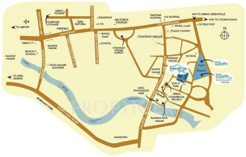 Images for Location Plan of Gera Developments GreensVille greensville Images for Location Plan of Gera Developments GreensVille