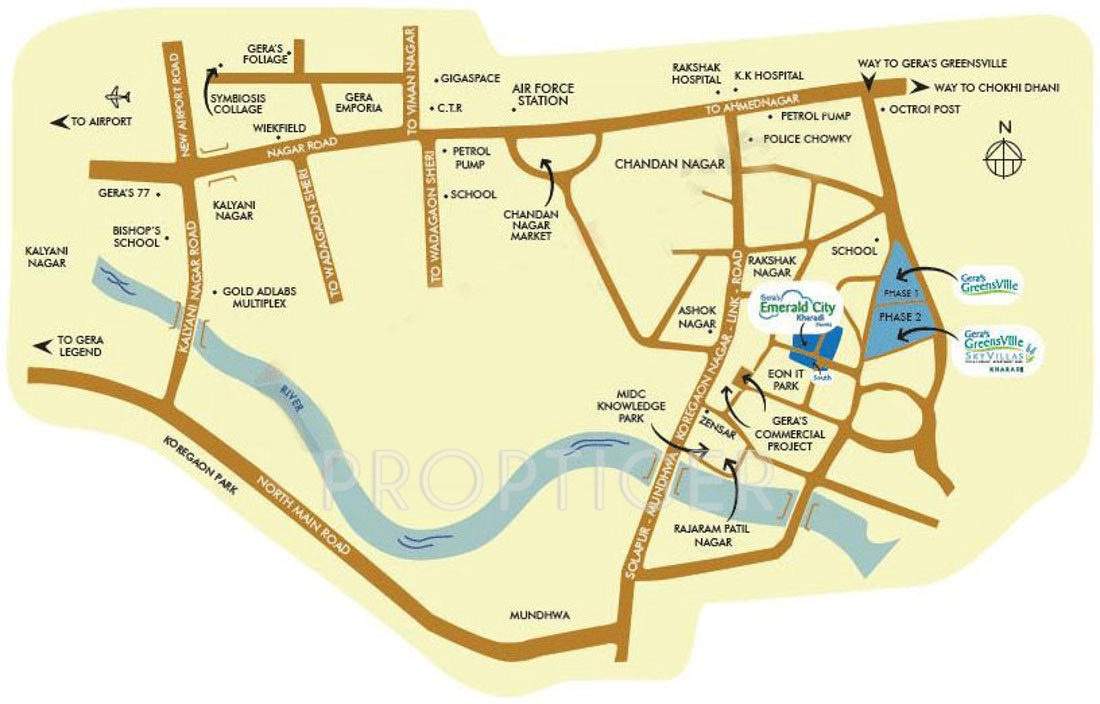 greensville Images for Location Plan of Gera Developments GreensVille