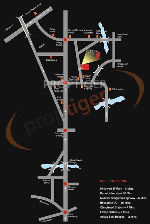 Images for Location Plan of Rama Group Swiss County Villas