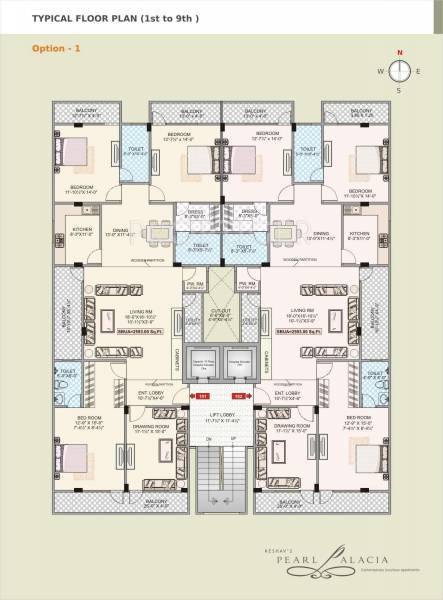 Images for Cluster Plan of Pearl Palacia Images for Cluster Plan of Pearl Palacia