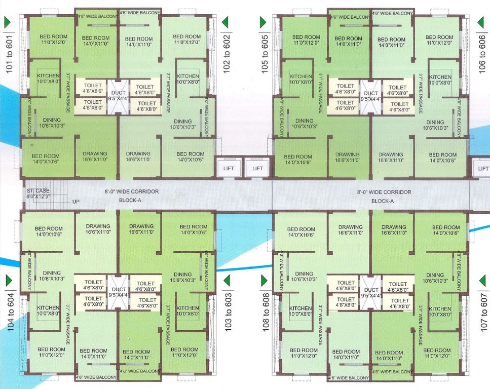  lords way Phase 1 Block A Cluster Plan