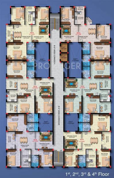 Images for Cluster Plan of Z estates Arpan
