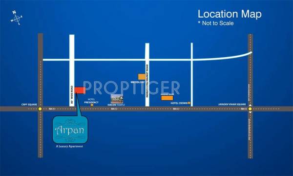 Images for Location Plan of Z estates Arpan
