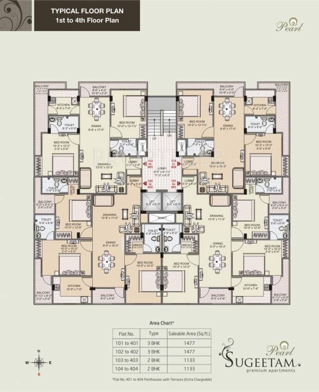 Images for Cluster Plan of Pearl Sungeetam