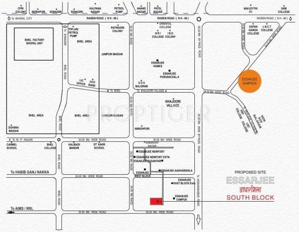 Images for Location Plan of Essarjee South Block Images for Location Plan of Essarjee South Block