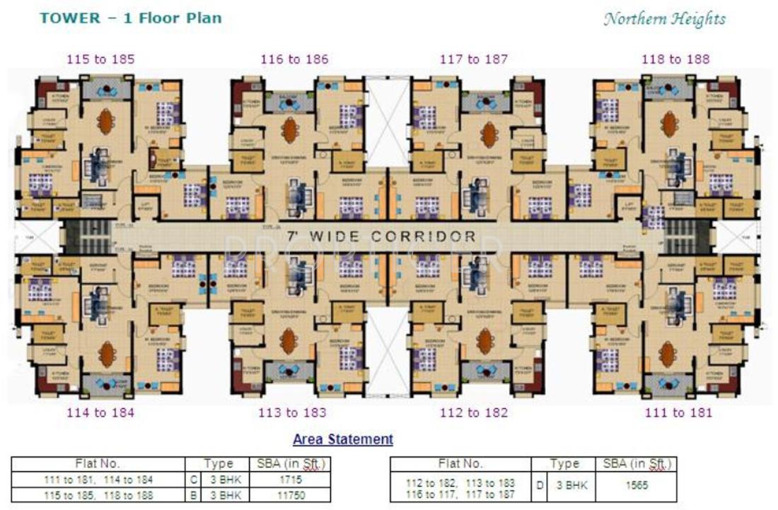Images for Cluster Plan of DN Northern Heights