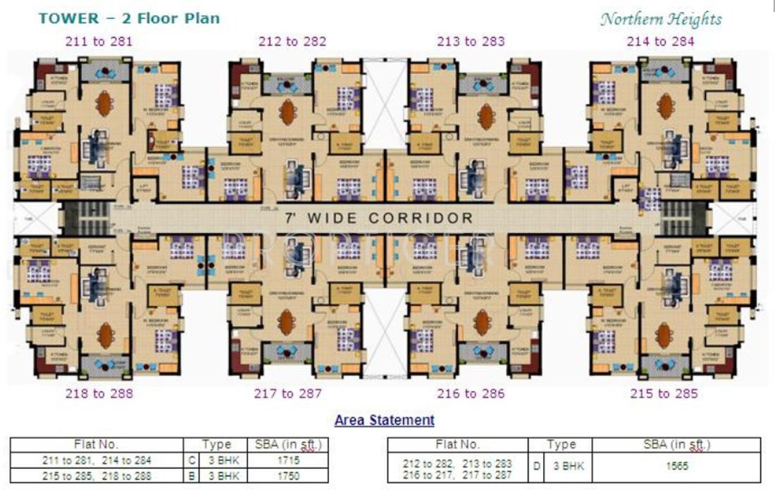 Images for Cluster Plan of DN Northern Heights