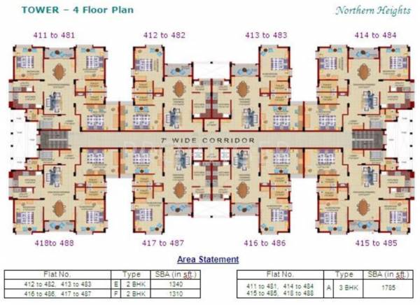 Images for Cluster Plan of DN Northern Heights