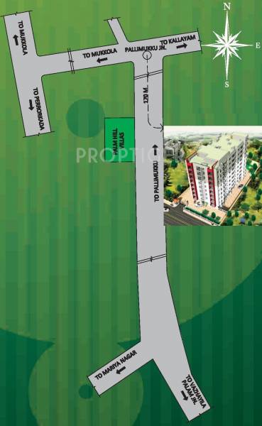Images for Location Plan of Sowparnika Projects Regal