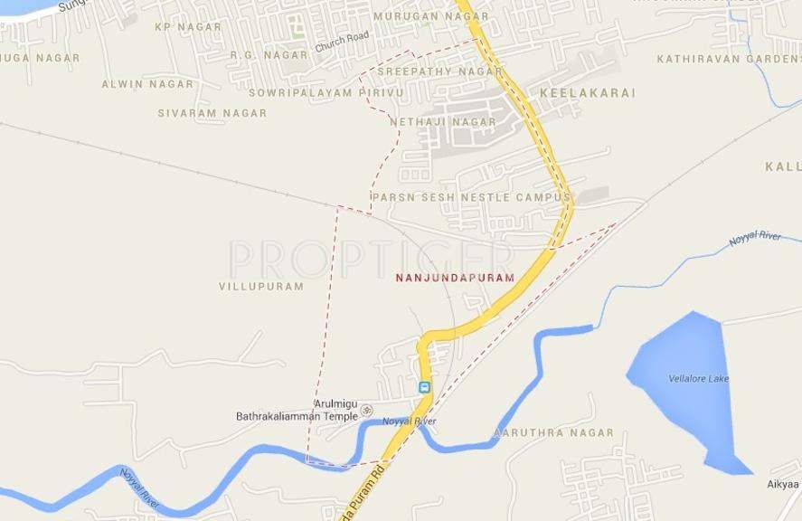  beetal Images for Location Plan of Sowparnika Projects Beetal