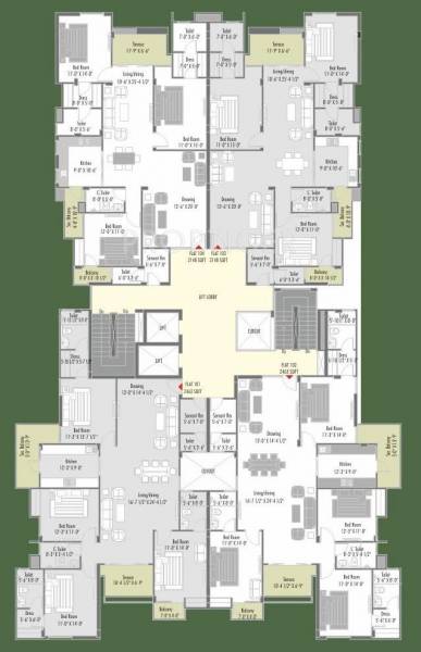 Images for Cluster Plan of Park Park Vaishali