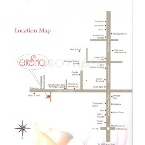Images for Location Plan of Valdis Group Vivek Aroma