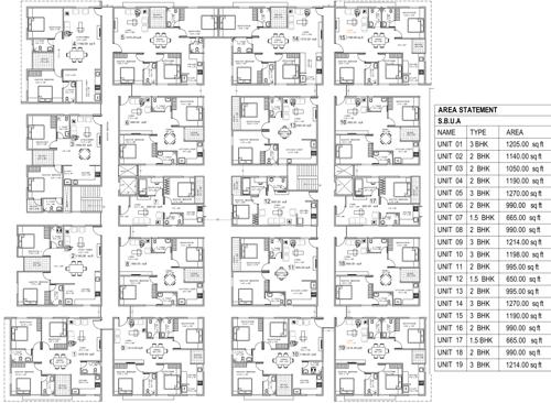  elite Images for Cluster Plan of Purnima Elite