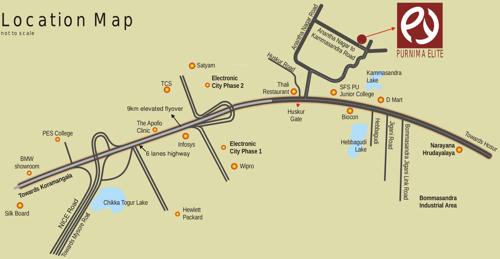  elite Images for Location Plan of Purnima Elite