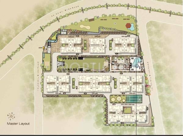 Images for Layout Plan of Nilamber Group Nilamber Bellissimo