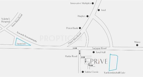  prive Images for Location Plan of Nishant Prive