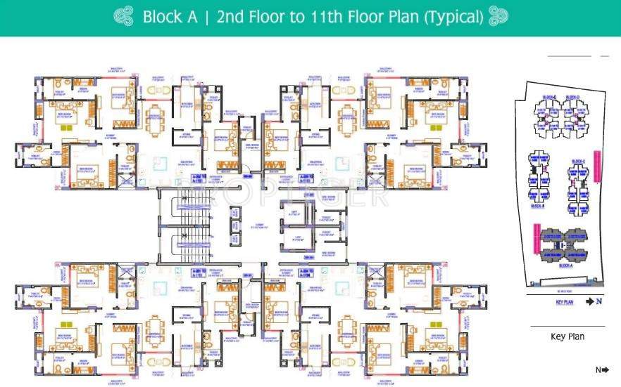 Images for Cluster Plan of Trimurty Ariana