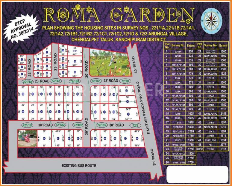 Images for Layout Plan of Vamanan Roma Garden
