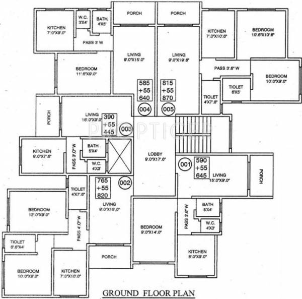 Hitesh Group Parasiya Darshan Cluster Plan Ground