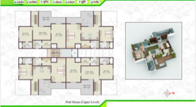 Images for Cluster Plan of Aatmiya Nilkanth greens