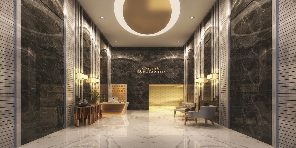  the grand residency Lobby
