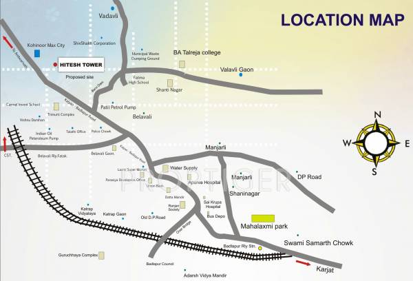 Images for Location Plan of Hitesh Group Tower
