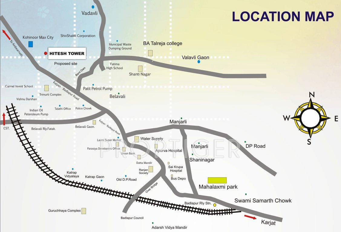 Images for Location Plan of Hitesh Group Tower