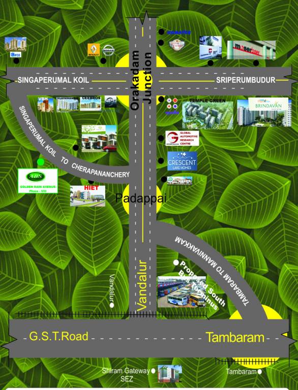 Images for Location Plan of ABS Golden Rain Avenue Phase VIII