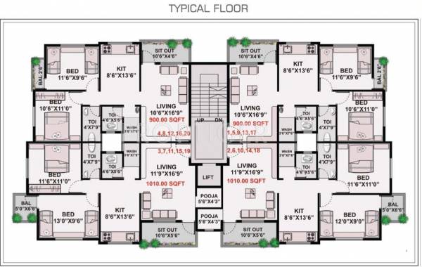Images for Cluster Plan of Navkarr Heights