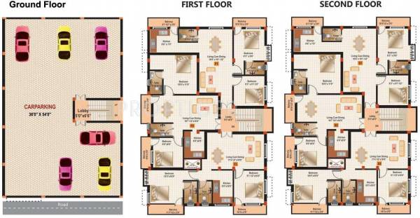 Images for Cluster Plan of Muthuram Builders Muthuram Project