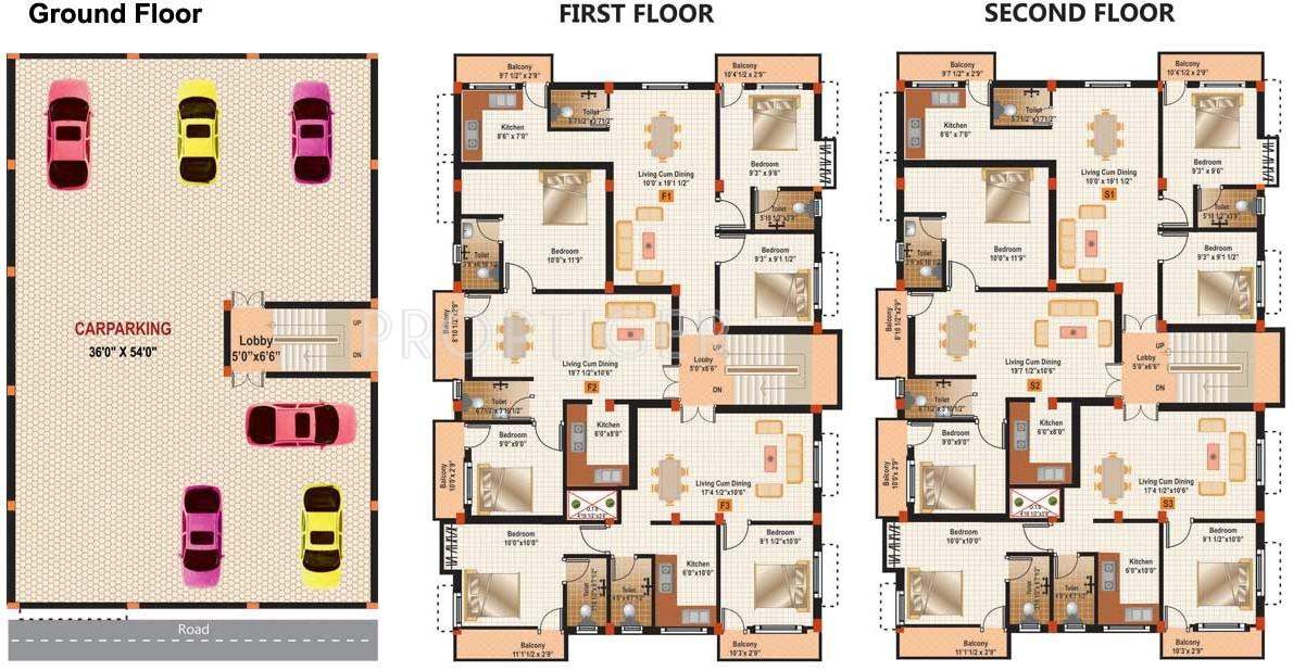 Images for Cluster Plan of Muthuram Builders Muthuram Project