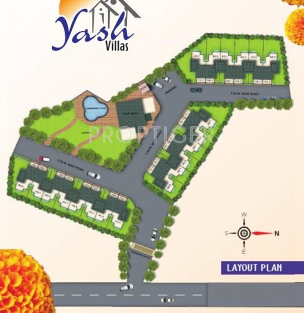  homes Images for Layout Plan of Yash Homes