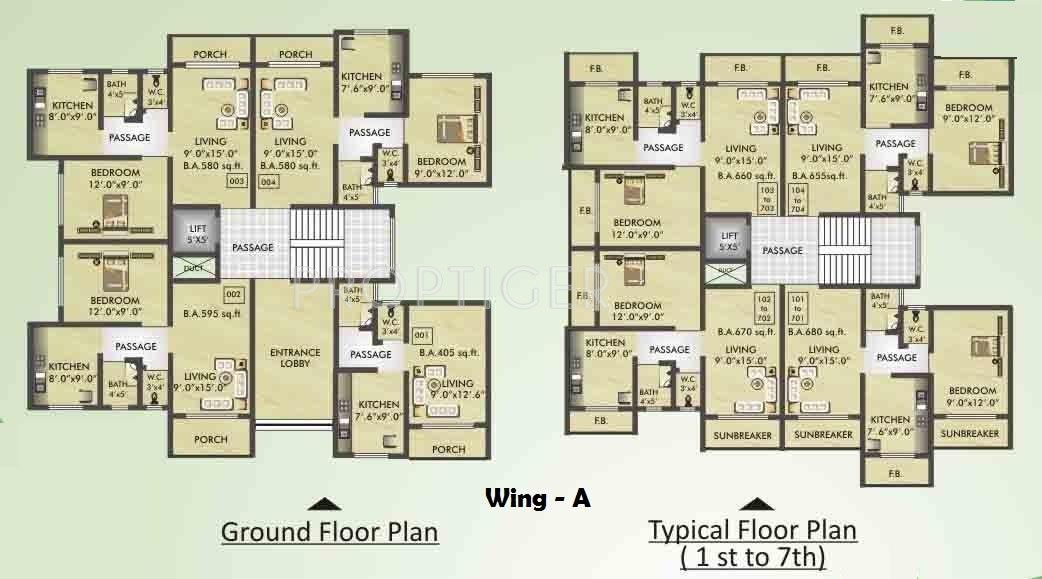 Images for Cluster Plan of Hitesh Parasiya Complex