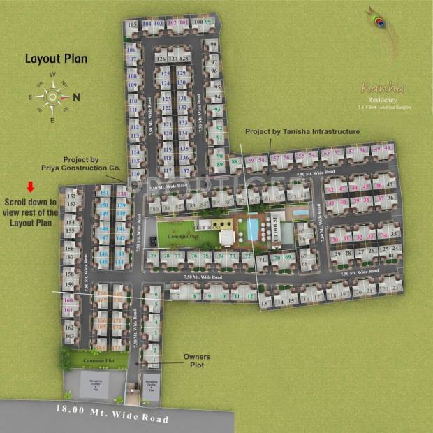 Images for Layout Plan of Aatmiya Kanha Residency