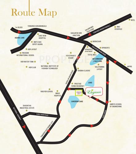  elegance Images for Location Plan of Zonasha Elegance