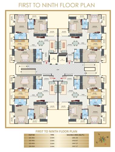 Images for Cluster Plan of SNG Shree Ratna