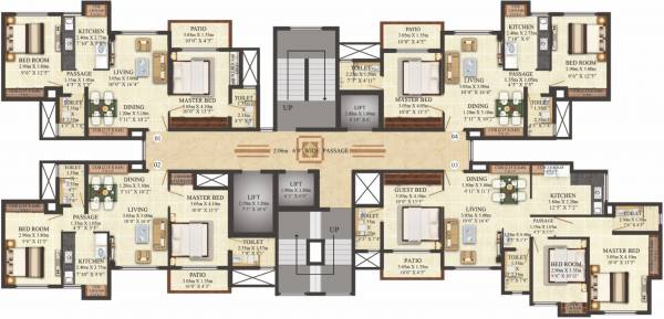 Images for Cluster Plan of Puraniks Hometown Phase 3