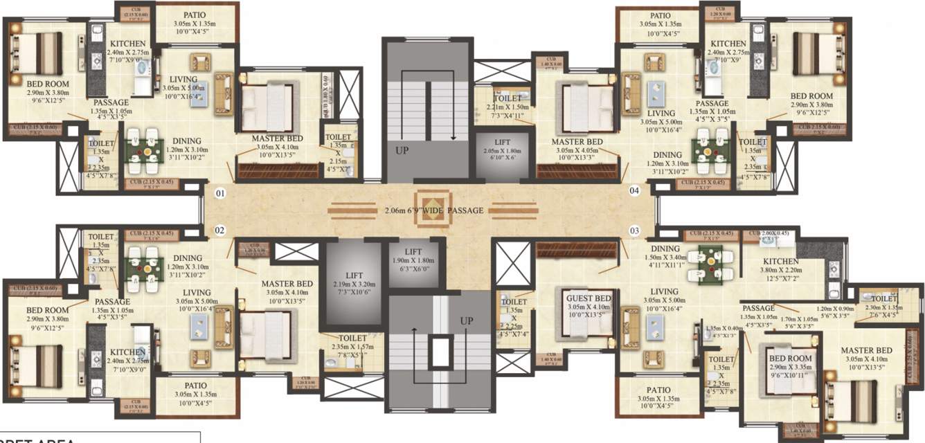 Images for Cluster Plan of Puraniks Hometown Phase 3