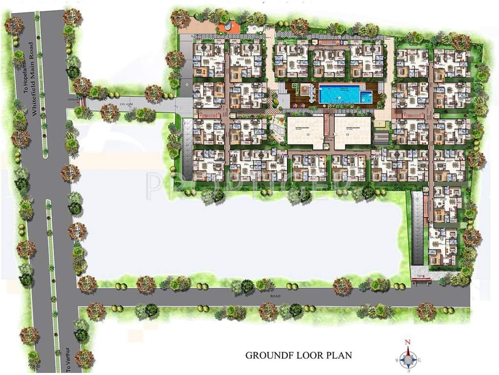parimala riviera Images for Cluster Plan of Vishnu Parimala Riviera