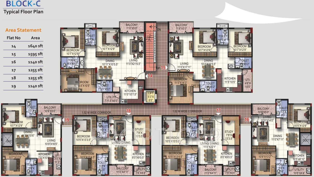 parimala riviera Images for Cluster Plan of Vishnu Parimala Riviera